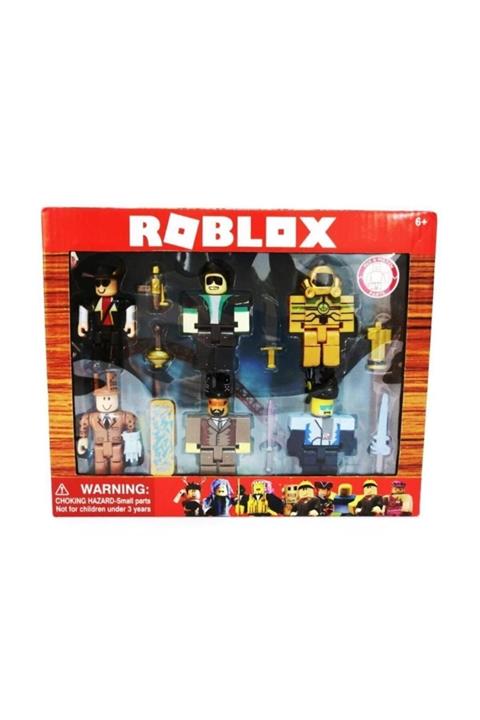Ararat Oyuncak Roblox 6 Figürlü 13 Parça Kutulu Oyuncak Seti - Roblox Legend