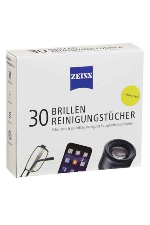 ZEISS Gözlük Camı Temizleme Mendilleri Küçük Boy (30 ADET)