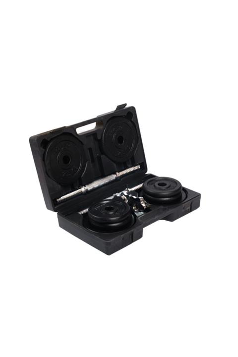 BUSSO Sds-20 Kg Çantalı Siyah Döküm Ağırlık Set