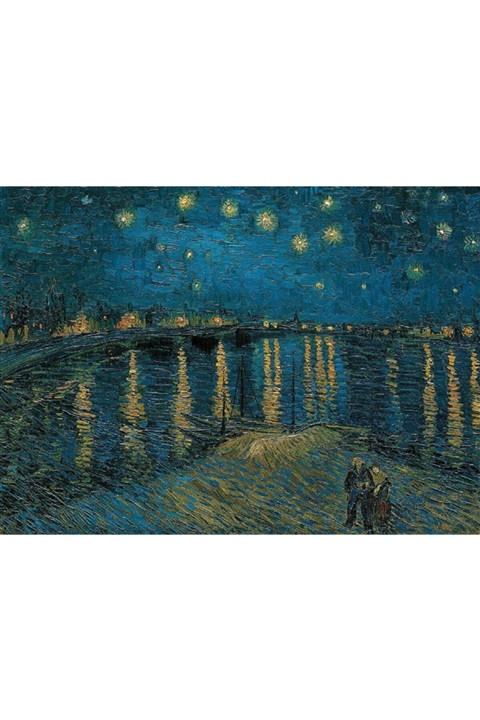 CLEMENTONI 1000 Parça Puzzle Van Gogh - Starry Night Over The Rhone