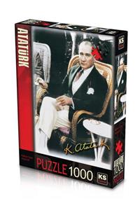 Ks Puzzle 1000 Kahve İçen Atatürk 11195