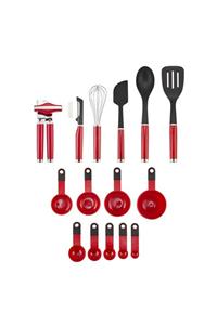 Kitchenaid 15 Parça Mutfak Gereçleri Seti Ko447bxerı - Empıre Red