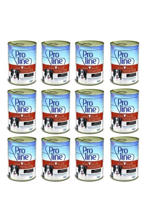 Pro Line Proline Dana Etli Konserve Köpek Maması 415 G X 12 Adet