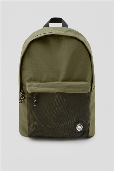 Pull & Bear Haki Yırtılmaz Kumaş Sırt Çantası