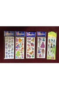 Esmay Stiker (sticker) Set Kız Model 5li