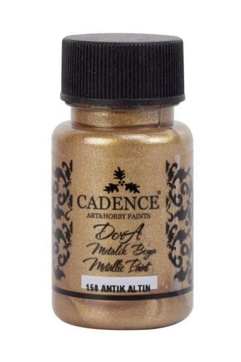 Cadence Dora Metalik Boya 50ml 150 Antik Altın