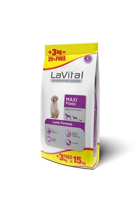 La Vital Lavital Kuzu Etli Büyük Irk Yavru Köpek Maması 12 3 kg