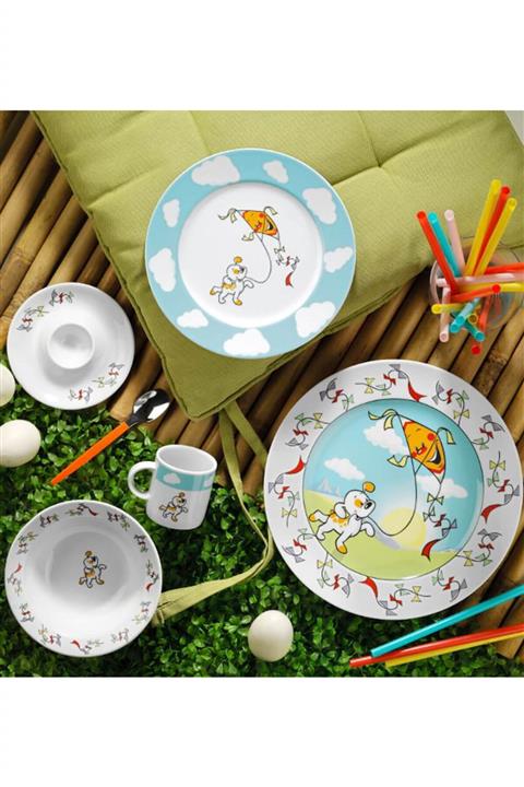 Kütahya Porselen Arkadaşım Uçurtma Mama Takımı