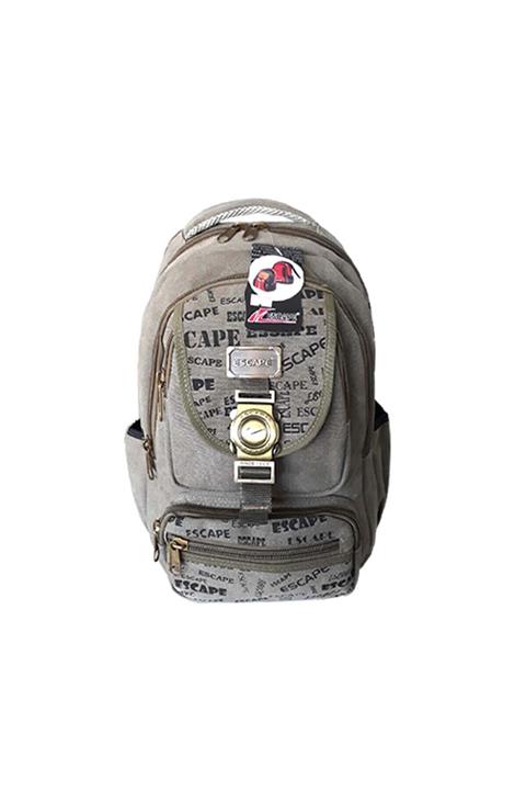 ESCAPE Yeşil Kanvas Dağcı Sırt Çantası