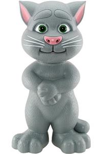 CAN OYUNCAK Gri Talking Tom Cat Konuşan Kedi Ses Taklit Eden Oyuncak