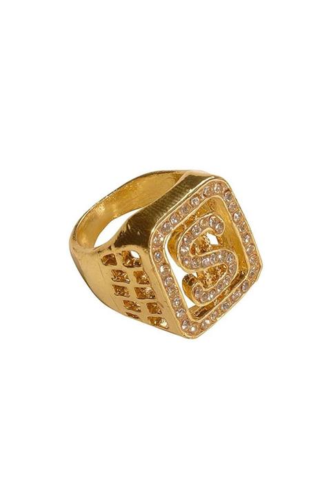 Ufuk Şaka Oyunları Merkezi Imitasyon Dolar Işlemeli Yüzük