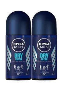 Nivea Men Dry Fresh Deodorant Roll-on 50 ml 2'li Avantaj Paketi