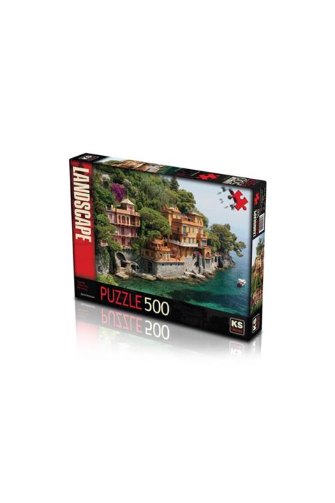 Ks Puzzle 500 Parça Deniz Kenarında Villa Puzzle