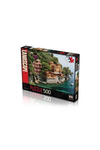 Ks Puzzle 500 Parça Deniz Kenarında Villa Puzzle