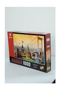 Adam Yayınları Puzzle 1000 Parça B. Istanbul Kolaj Adam Gams48*68