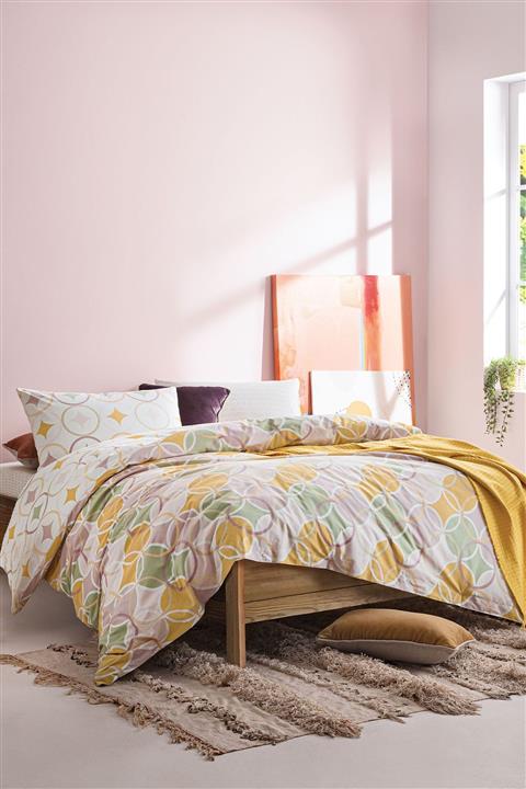 Yataş Bedding Selna Ranforce Çift Kişilik Nevresim Takımı Pamuklu Çift Taraflı Kullanım