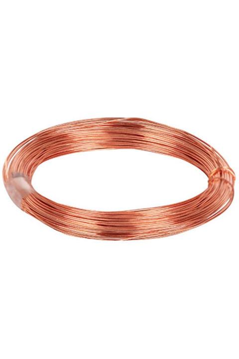 Hdg Kaplamasız Çıplak Bakır Tel 1 Mm Çap - 100 Metre Uzunluk