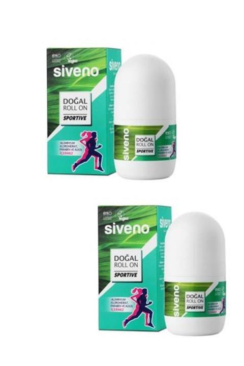 Siveno Doğal 2'li Roll On Sportive 50 ml