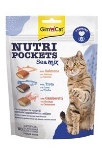 Gimcat Nutripockets Kedi Ödülü Sea Mix 150gr