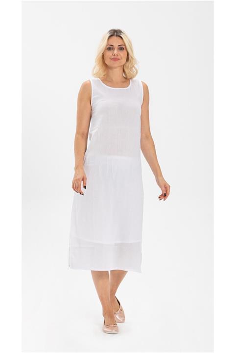Eliş Şile Bezi Uzun Şile Bezi Elbise Astarı Beyaz