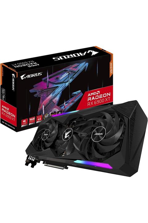 Gigabyte Gıgabyte Rx6900xt Aorus Master 16 Gb Ddr6 256 Bıt Rgb Led Amd Radeon (eg-gv-r69xtaorus-m-16gd)