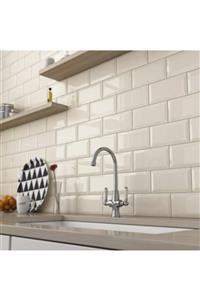 VitrA 10x20 Metro Tiles Krem Parlak (0,8 M2 Fiyatı)