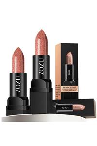 ZOZU ® Dudak Peeling Eksfoliye Lipstick Kahverengi Şeker Özlü 4,4 gr