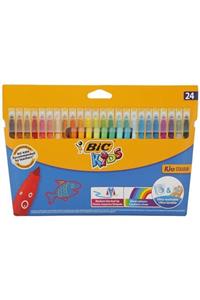 Bic Kids Kid Couleur Keçeli Boya Kalemi 24 Renk