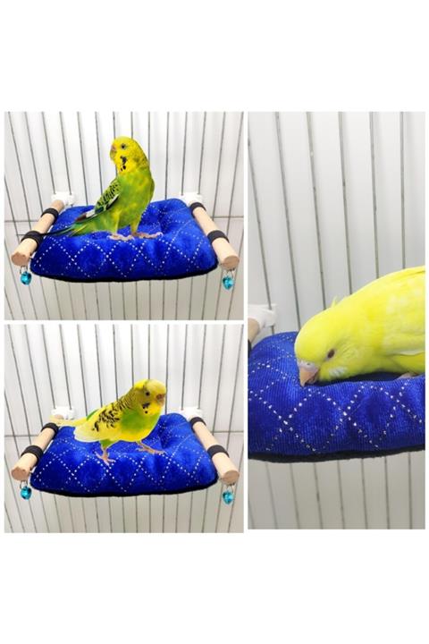 ozzipetshop Muhabbet Kuşu Için Uyuklama Ve Dinleme Sıcak Yatak + Süpriz Hediye