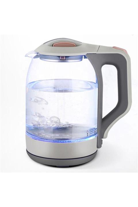 Kiwi Cam Su Isıtıcı Gri