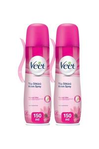 Veet Tüy Dökücü Sprey Krem Normal Ciltler 150 ml  2 Adet