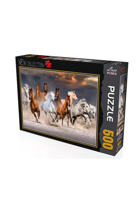 LAÇO KİDS Atlar Puzzle 500 Parça