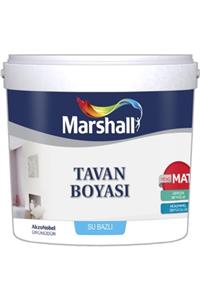 Marshall Özel Mat Duvar Boyası 15Lt=20Kg+Silikonlu-Tam Silinebilir-Parlak-Tavan Boyası 10.5Lt=17.5Kg Mine