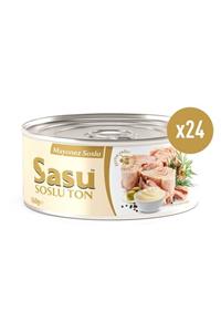 SASU SOSLUTON Sasu Mayonez Soslu Ton Balığı 1 Koli 24x160g Iri Parça