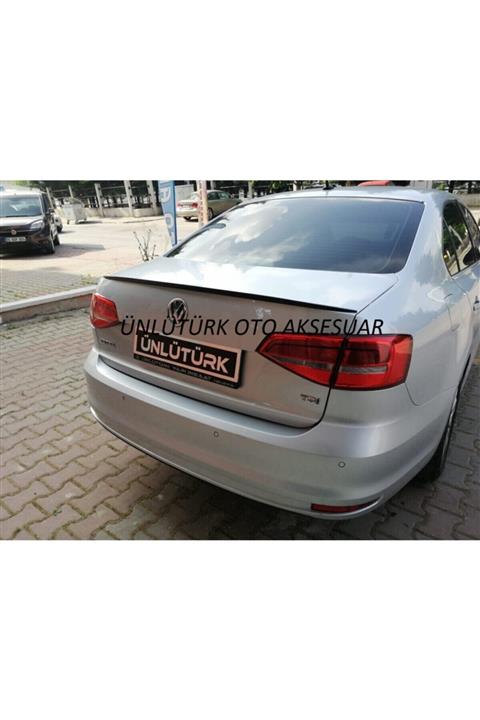 CARPİ Volkswagen Jetta 2011 Sonrası Bagaj Üstü Spoiler Pianoblack
