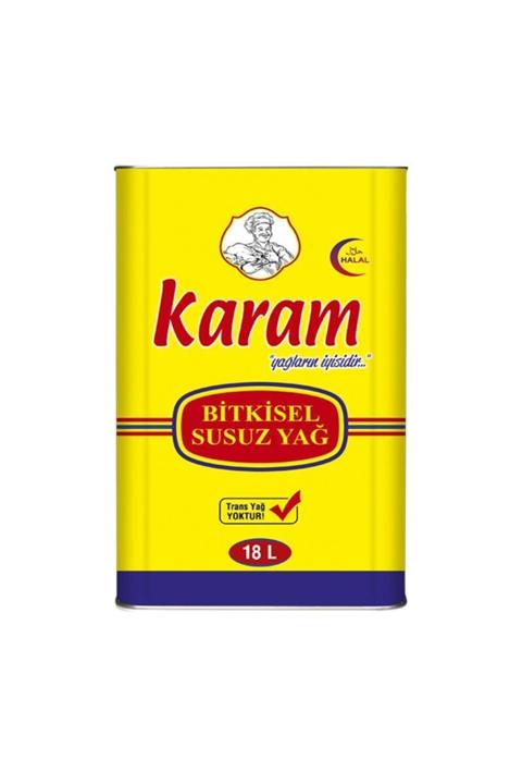 Karam Mutfak Margarini Teneke 18 Lt