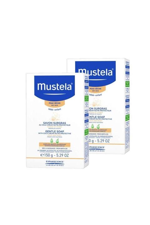 Mustela Cold Cream Içeren Besleyici Sabun 100 Gr - 2 Al 1 Öde