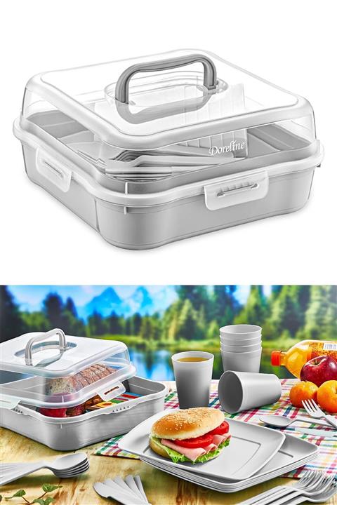 Doreline Garden Life 32 Parça Piknik Seti