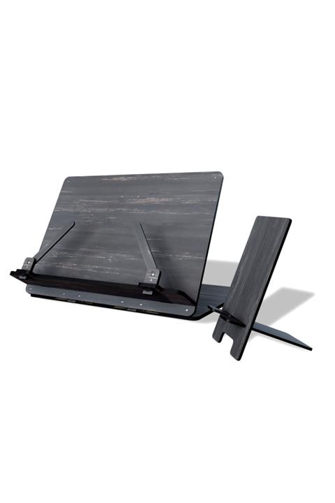 Zerx Ahşap Kitap Okuma Ve Tablet Standı