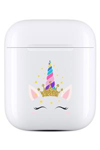 Kılıfland Airpods Kılıf Hd Kapak Desenli Unicorn