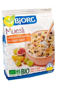 Bjorg Muesli Without Added Sugar 375 gr - Organik Şeker Eklenmemiş Müsli