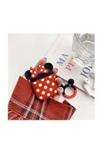 HappyCase Apple Airpods 1 2 Kılıfı Minnie Mouse