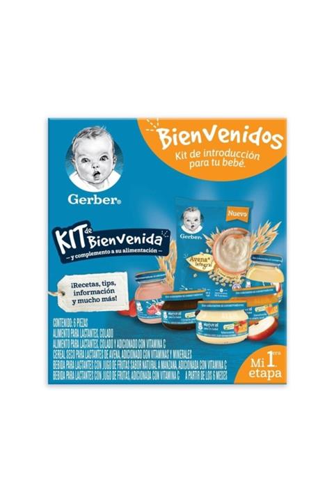 GERBER Bebek Ek Gıda Geçiş Seti- 6 Parça
