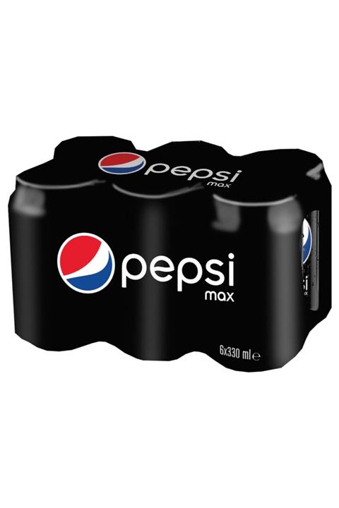 Pepsi Max Şekersiz Sıfır Kalori 6'lı Kola