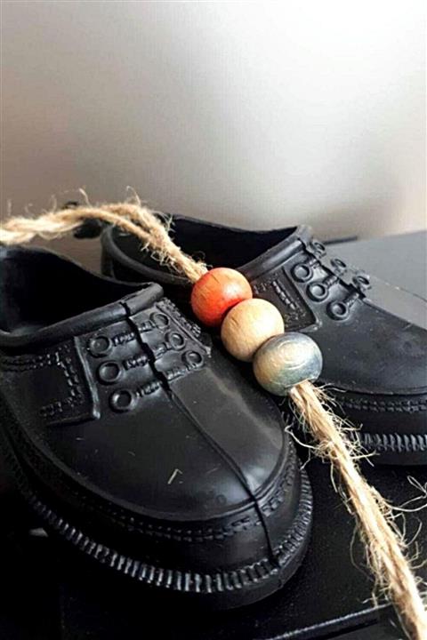 Art Win Minyatür, Etnik, Vintage Kara Lastik Modelli Araba Dikiz Ayna Süsü