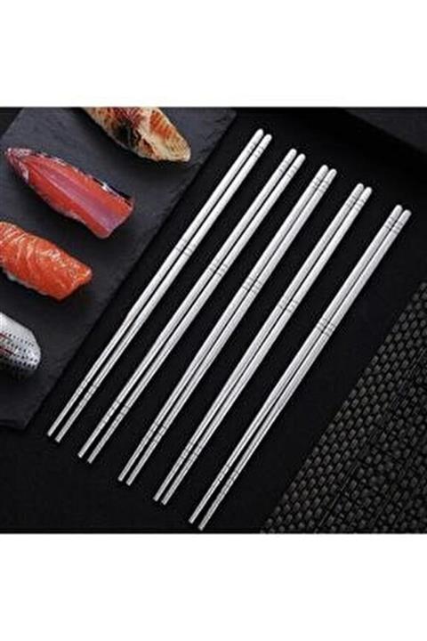 Lümen Paslanmaz Metal Chopstick