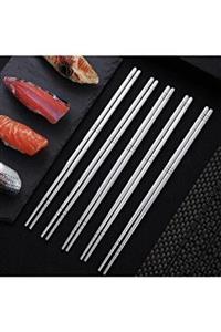 Lümen Paslanmaz Metal Chopstick