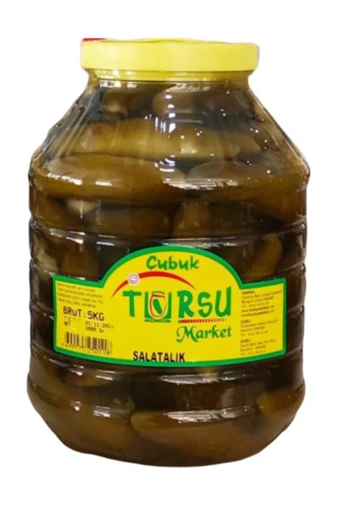 TURŞU MARKET Hakiki Çubuk Turşusu 5 Litre Salatalık ^^yeni Mahsül^^