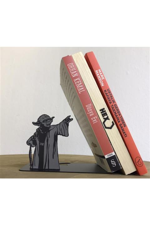 HEX Star Wars Yoda Kitap Tutucu/ Kitap Tutacağı / Bookend / Kitap Desteği / Kitap Durdurucu