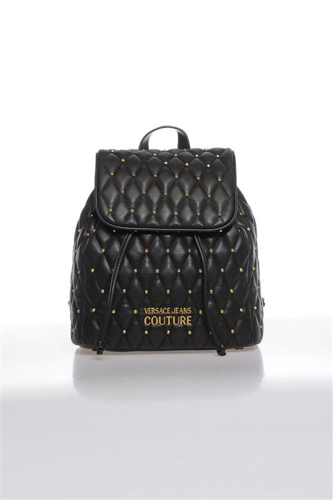 VERSACE JEANS COUTURE E1vwabq771881899 Siyah Kadın Sırt Çantası